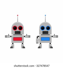 Simple robots toys