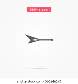 simple Rock guitar icon