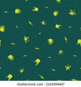 Simple Rock and Roll, Plectrums Devil Horns, Stars and Thunderbolts