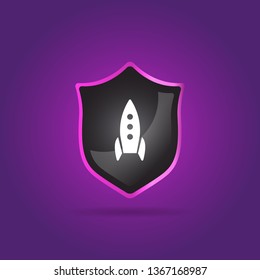 simple rocket icon