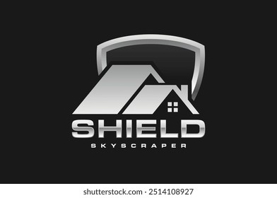 the simple roof shield logo