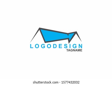 Simple roof symbol logo icon design. House logo design