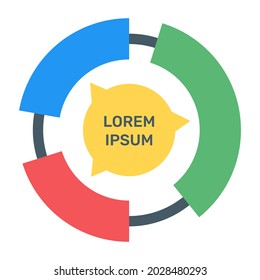 A simple round chart premium download