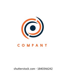 logotipo redondo simple adecuado para la empresa