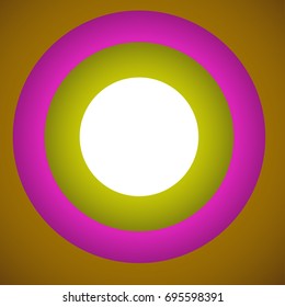  Simple rounded line geometric shapes. Vector illustration.