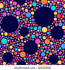 Simple rounds, Abstract seamless pattern with rounds. Can be used for wallpaper, pattern fills, web page background,surface textures. 