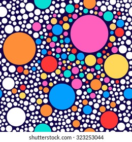 Simple rounds, Abstract seamless pattern with rounds. Can be used for wallpaper, pattern fills, web page background,surface textures. 