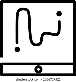 Simple  Route Related Vector Line Icons. Map with Route map. Editable. Map line icon. Paper, pin, mark pointer. Navigation concept. Can be used for topics like location, address, route, app design