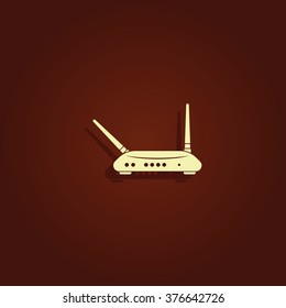 Simple router icon.