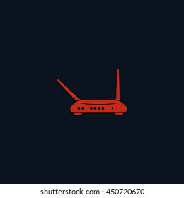 Simple router icon.