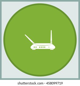 Simple router icon.