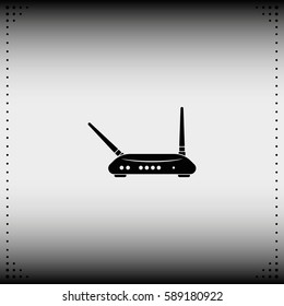 Simple router icon.