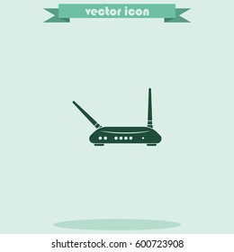 Simple router icon.