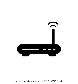 Simple Router Vector Icon Design Template Stock Vector (Royalty Free ...
