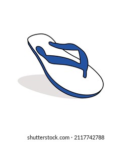 simple rubber sandals made by home factory traditional Indonesian sandals