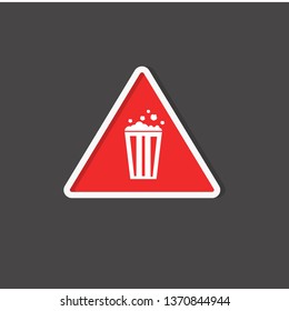 simple rubbish icon