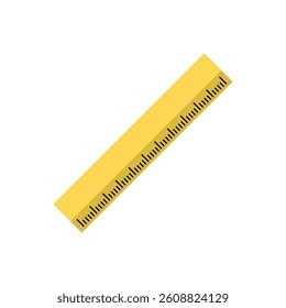 Simple Ruler Icon Vector Template