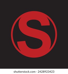 Simple S letter logo design service