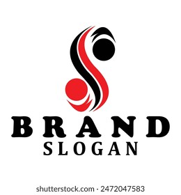 Diseño de Plantilla de Ilustración vectorial de logotipo S simple