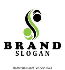 Simple S logo vector illustration template design