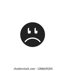 Simple sad emoticon