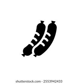 simple sausage icon design template