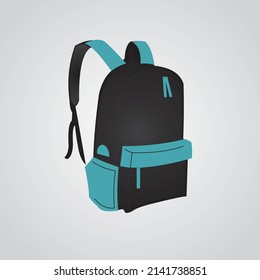 simple school bag design
interesting for young people 