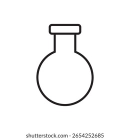 Simple Science Beaker Icon - Laboratório de Química Projeto Plano