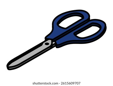 Simple scissors illustration for daily use or emergency kits.