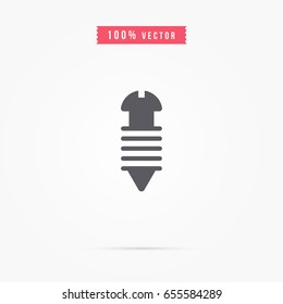 simple screw icon