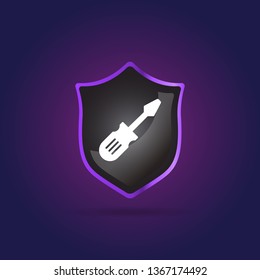 simple screwdriver icon