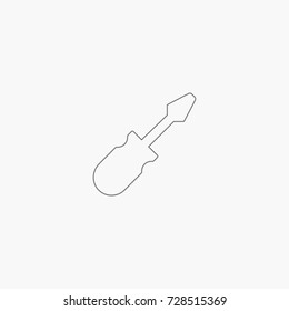 simple Screwdriver icon