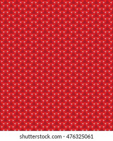 Simple seamless abstract pattern geometrical figure inscribed hexagram..