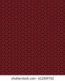 Simple seamless abstract pattern geometrical figure inscribed hexagram