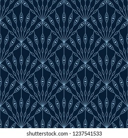simple seamless art deco geometric illustration pattern wallpaper