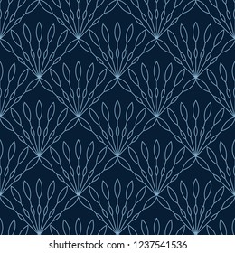 simple seamless art deco geometric illustration pattern wallpaper