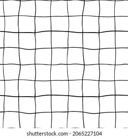 A simple seamless black and white pattern is not an even cell