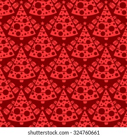 simple seamless Christmas pattern