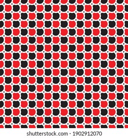 Simple Seamless Circle pattern background. Fish scale pattern. Abstract geometric background in a marine theme.