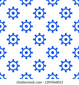 Simple seamless circle pattern illustration