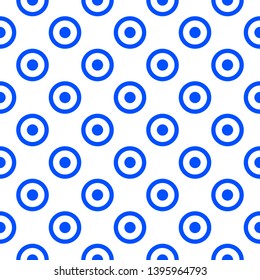 Simple seamless circle pattern illustration
