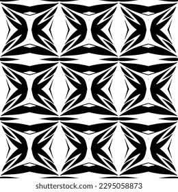 The simple seamless fabric design template with retro geometric shapes and unique nature illustrations was a versatile and stylish choice for any project.