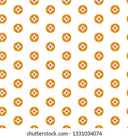 simple seamless geometric folk art pattern vector illustration.