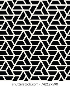 simple seamless geometric grid vector pattern