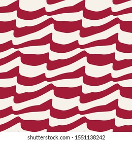 Simple seamless geometric pattern print. Abstract background pattern design. Vector illustration.

