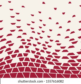 Simple seamless geometric pattern print. Abstract background pattern design. Vector illustration.
