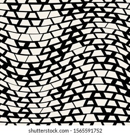 Simple seamless geometric pattern print. Abstract background pattern design. Vector illustration.