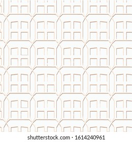 Simple seamless geometric pattern print. Abstract background pattern design. Vector illustration.