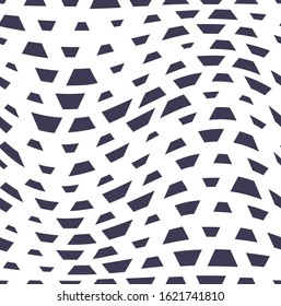 Simple seamless geometric pattern print. Abstract background pattern design. Vector illustration.
