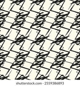 Simple seamless geometric pattern print. Abstract background pattern design. Vector illustration.